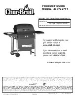 Preview for 1 page of Char-Broil 463722711 Product Manual