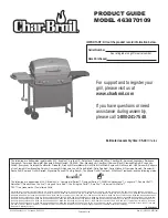 Char-Broil 463870109 Product Manual preview