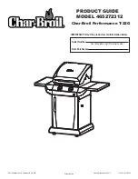 Char-Broil 465272312 Product Manual preview