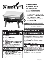 Char-Broil 465640212 Product Manual preview