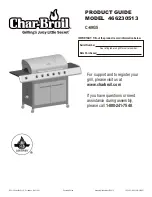 Char-Broil 466230513 Product Manual preview