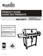 Char-Broil 466242815 Product Manual preview