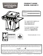 Char-Broil 466244011 Product Manual preview