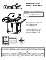 Preview for 1 page of Char-Broil 466270311 Product Manual