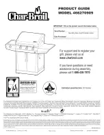 Preview for 1 page of Char-Broil 466270909 Product Manual