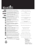 Preview for 92 page of Char-Broil 468100315 Operating Instructions Manual