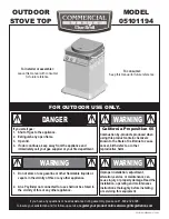 Preview for 1 page of Char-Broil 5101194 User Manual