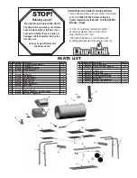 Preview for 2 page of Char-Broil 7201560 Assembly Manual