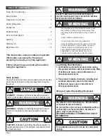 Preview for 2 page of Char-Broil American Gourmet 12201595 Product Manual