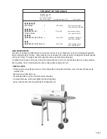 Preview for 5 page of Char-Broil American Gourmet 12201595 Product Manual