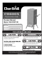 Char-Broil CB00X 10201597 Product Manual preview
