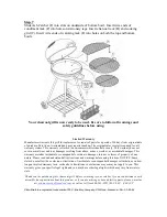 Предварительный просмотр 7 страницы Char-Broil CBR-2250 Owner'S Manual