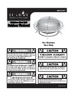 Char-Broil FIREBOWL 6501121 User Manual preview