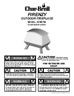 Preview for 1 page of Char-Broil Firenzy 03505784 Assembly Instructions