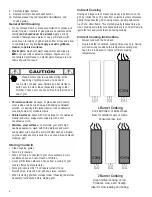 Preview for 8 page of Char-Broil Front Avenue Use And Care Manual