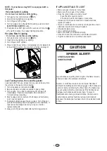 Предварительный просмотр 4 страницы Char-Broil GAS2COAL 3 BURNER 468300217 Operating Instructions Manual