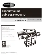 Preview for 1 page of Char-Broil Gourmet T-47D 463251914 Product Manual