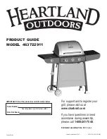 Char-Broil Heartland Outdoors 463722911 Product Manual предпросмотр