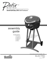 Char-Broil Patio Bistro 08601559-16 Assembly Manual preview