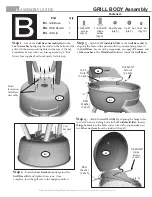 Preview for 6 page of Char-Broil Patio Bistro 08601559-16 Assembly Manual