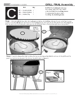 Preview for 7 page of Char-Broil Patio Bistro 08601559-16 Assembly Manual