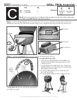 Preview for 8 page of Char-Broil Patio Bistro 10601514 Assembly Manual