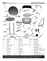 Preview for 3 page of Char-Broil Patio Bistro 11601558 Assembly Manual