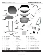 Preview for 3 page of Char-Broil Patio Bistro 12601514 Assembly Manual