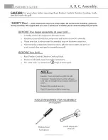 Preview for 2 page of Char-Broil Patio Bistro TRU Infrared 12601514-C1 Assembly Manual