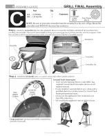 Preview for 8 page of Char-Broil Patio Bistro TRU Infrared 12601514-C1 Assembly Manual