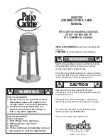 Char-Broil Patio Caddie 06601295 Use & Care Manual preview