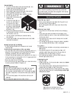 Preview for 3 page of Char-Broil Patio Caddie 06601357 Assembly, Use & Care Manual