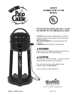 Char-Broil Patio Caddie 4654870 Assembly, Use & Care Manual preview