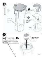 Preview for 9 page of Char-Broil patio caddle Assembly Manual