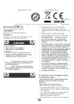 Preview for 3 page of Char-Broil PERFORMANCE IR Series Operating Instructions Manual