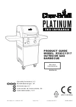 Char-Broil PLATINUM Tru-Infrared R33CC1517 Product Manual preview