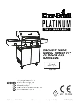 Char-Broil PLATINUM TRU-Infrared R50CC1617 Product Manual preview