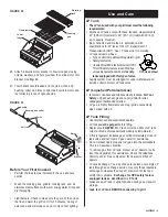 Предварительный просмотр 9 страницы Char-Broil Professional Series 463233503 Assembly, Use And Care Manual