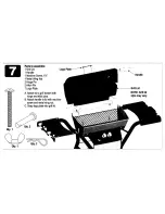 Предварительный просмотр 8 страницы Char-Broil Quickset 463645004 Assembly Assembly Manual