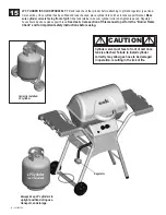 Предварительный просмотр 20 страницы Char-Broil Quickset 463666508 Product Manual