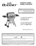 Char-Broil Quickset 463666509 Product Manual preview