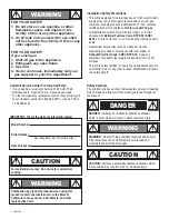 Preview for 2 page of Char-Broil Quickset Assembly, Use & Care Manual