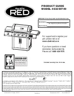 Char-Broil RED 463250709 Product Manual preview