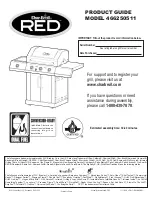 Char-Broil RED 466250511 Product Manual preview