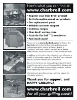 Preview for 15 page of Char-Broil SANTA FE 10301569 Product Manual