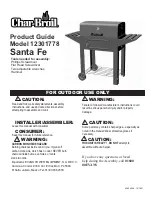 Char-Broil Santa Fe 12301778 Product Manual preview