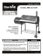 Char-Broil SILVER SMOKER 04201101 User Manual preview