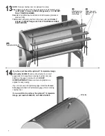 Предварительный просмотр 14 страницы Char-Broil Silver Smoker 12201560 Product Manual