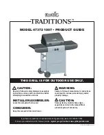 Preview for 1 page of Char-Broil TRADITIONS 473721007 User Manual