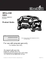 Preview for 1 page of Char-Broil TRU-Infrared Grill2Go X200 Product Manual